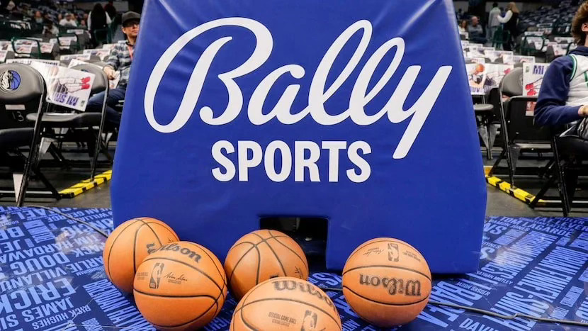 The Bally Sports name has carried the Dallas Mavericks since the rebrand of FOX Sports in March of 2021. Photo from The Dallas Morning News.