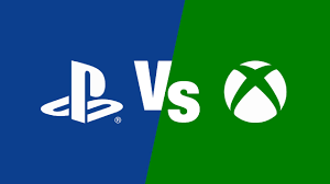 PlayStation (left) and Xbox (right) logos. Photo from 957therock.com.